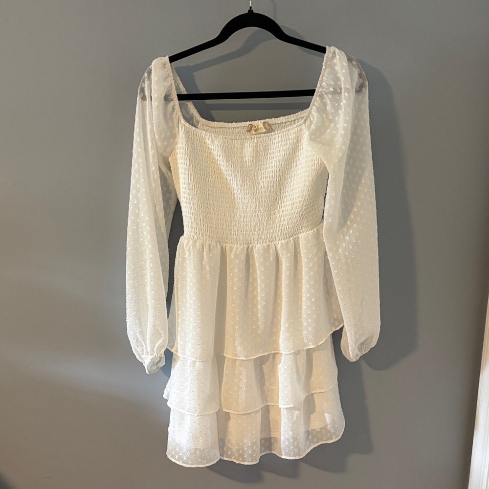 Altar'd State White Mini Dress